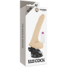 Basecock - Vibrateur Articulable Télécommande Naturel 18.5 Cm -O- 4 Cm